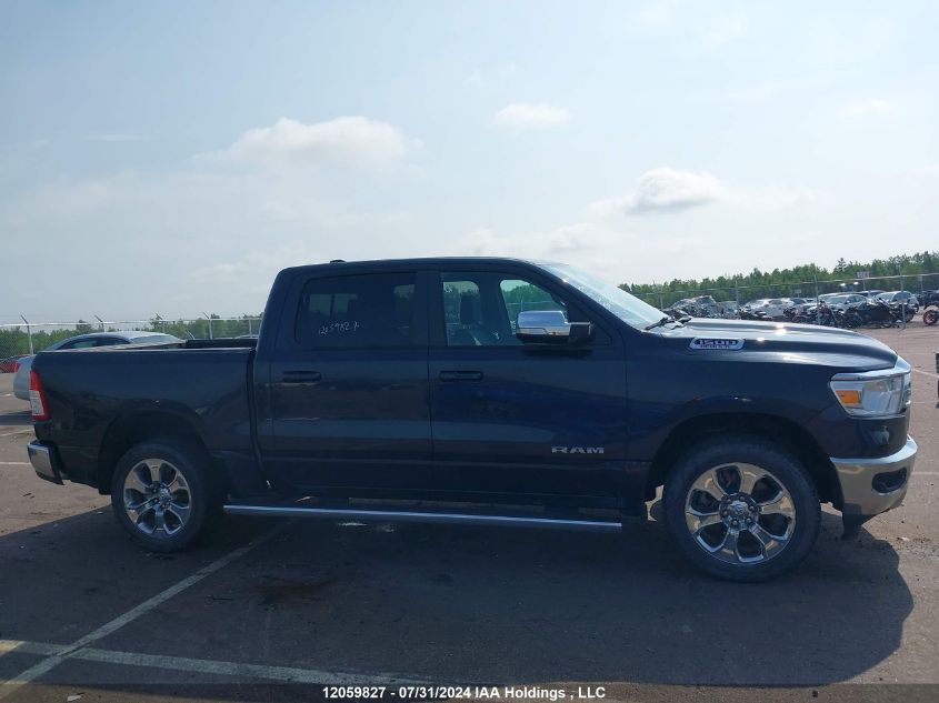 2021 Ram 1500 Big Horn/Lone Star VIN: 1C6SRFFT2MN662178 Lot: 12059827