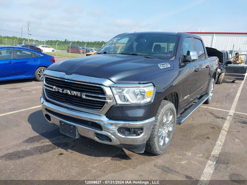 2021 Ram 1500 Big Horn/Lone Star VIN: 1C6SRFFT2MN662178 Lot: 12059827