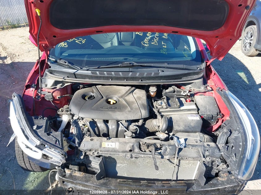 2014 Hyundai Elantra Limited VIN: KMHDH4AH1EU185175 Lot: 12059828