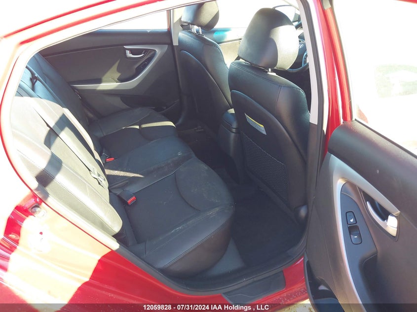 2014 Hyundai Elantra Limited VIN: KMHDH4AH1EU185175 Lot: 12059828