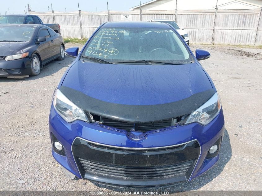 2014 Toyota Corolla L/Le/Le Pls/Prm/S/S Pls VIN: 2T1BURHE0EC002085 Lot: 12059835