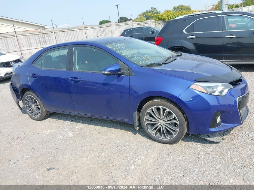 2014 Toyota Corolla L/Le/Le Pls/Prm/S/S Pls VIN: 2T1BURHE0EC002085 Lot: 12059835