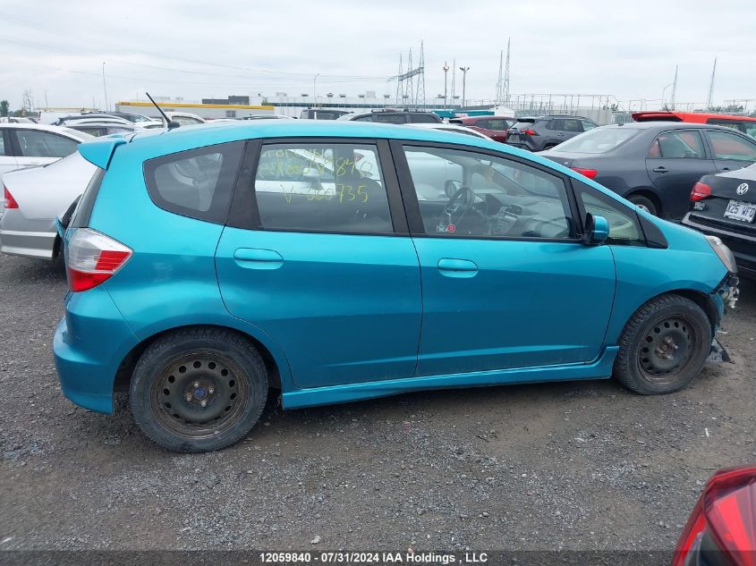 LUCGE8H7XE3000735 2014 Honda Fit