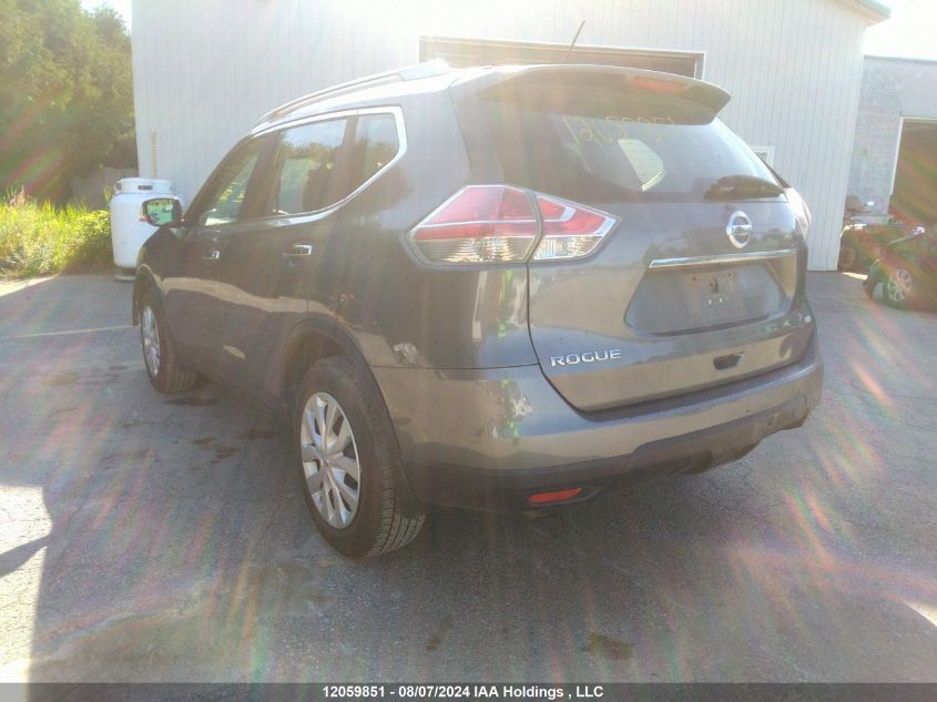 2016 Nissan Rogue S/Sl/Sv VIN: 5N1AT2MV4GC860372 Lot: 12059851