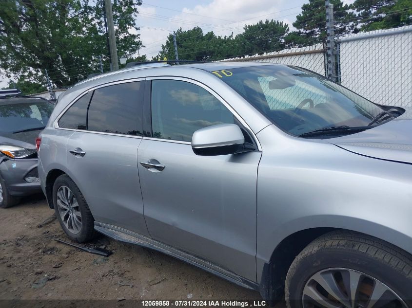 2015 Acura Mdx VIN: 5FRYD4H62FB504114 Lot: 12059858