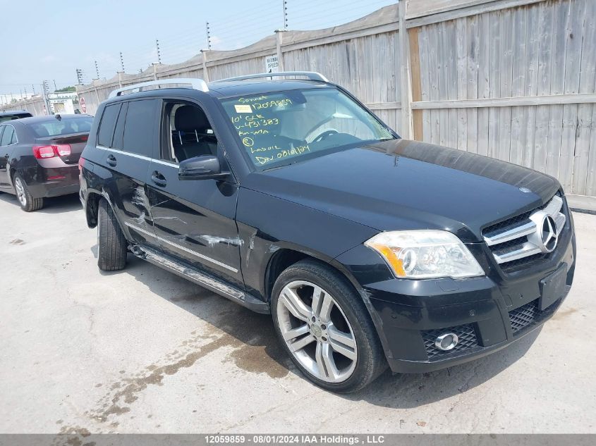 2010 Mercedes-Benz Glk-Class VIN: WDCGG8HB4AF431383 Lot: 12059859