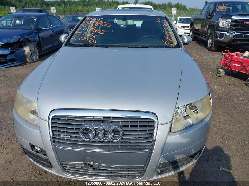 2006 Audi A6 VIN: WAUDG74F06N025803 Lot: 12059866