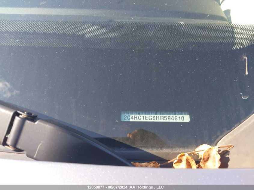 2017 Chrysler Pacifica Touring L Plus VIN: 2C4RC1EG8HR594610 Lot: 12059877