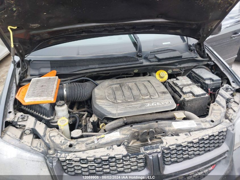 2016 Dodge Grand Caravan R/T VIN: 2C4RDGEGXGR263350 Lot: 12059905