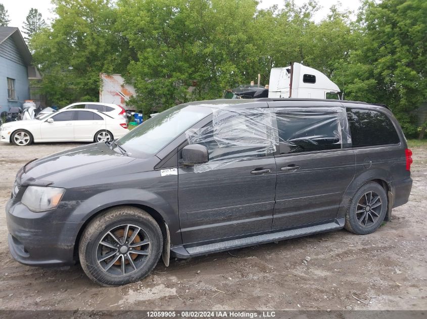 2016 Dodge Grand Caravan R/T VIN: 2C4RDGEGXGR263350 Lot: 12059905