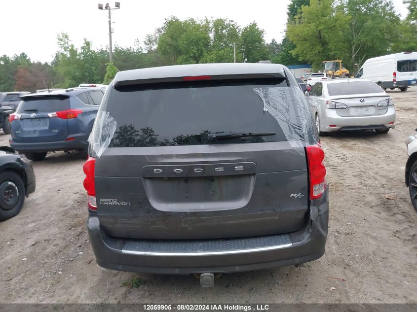 2016 Dodge Grand Caravan R/T VIN: 2C4RDGEGXGR263350 Lot: 12059905