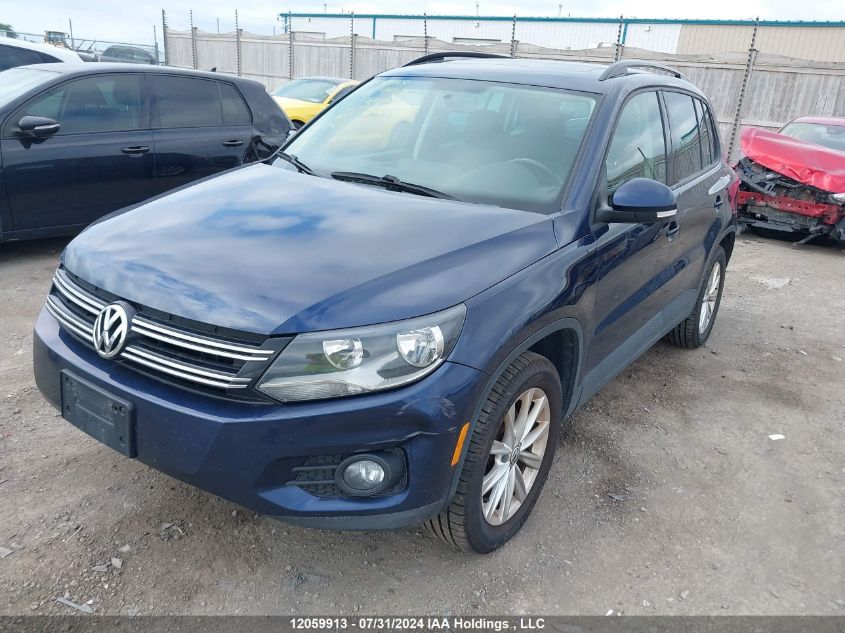 WVGJV7AX6FW556776 2015 VOLKSWAGEN TIGUAN - Image 2