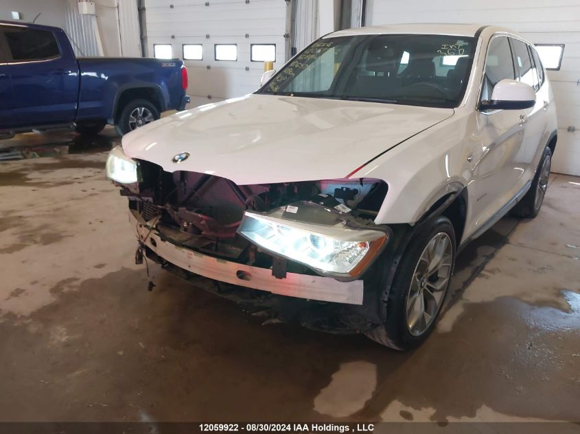 2016 BMW X3 xDrive28I VIN: 5UXWX9C50G0D65792 Lot: 12059922