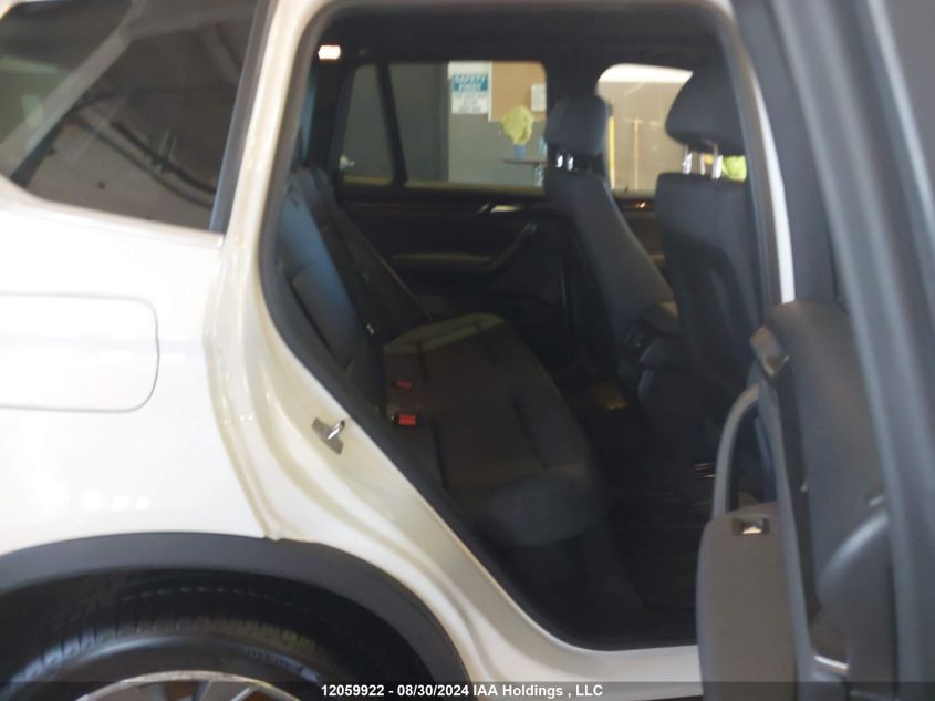 2016 BMW X3 xDrive28I VIN: 5UXWX9C50G0D65792 Lot: 12059922