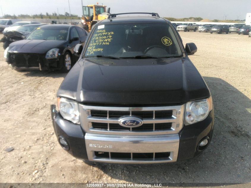 2011 Ford Escape Limited VIN: 1FMCU9EG1BKB30819 Lot: 12059937
