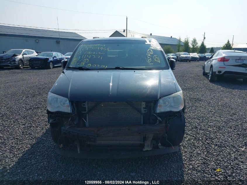 2012 Dodge Grand Caravan Crew VIN: 2C4RDGDG3CR114371 Lot: 12059955