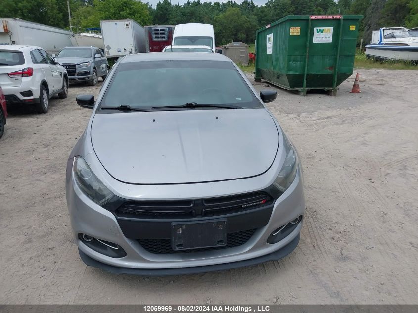 2014 Dodge Dart Sxt VIN: 1C3CDFBB2ED833693 Lot: 12059969