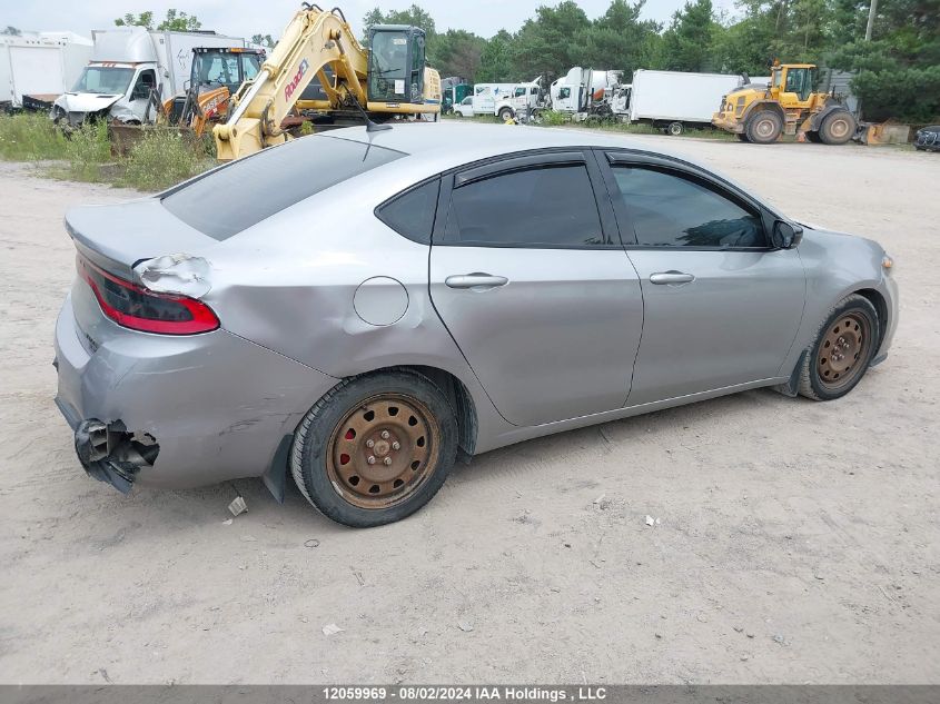 2014 Dodge Dart Sxt VIN: 1C3CDFBB2ED833693 Lot: 12059969