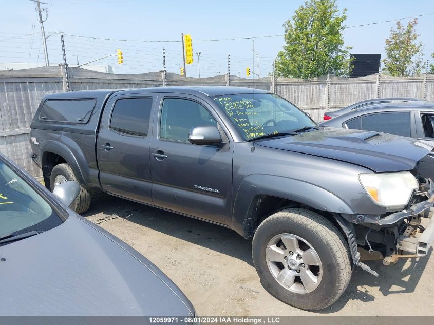 2012 Toyota Tacoma Double Cab Long Bed VIN: 5TFMU4FN0CX005579 Lot: 12059971