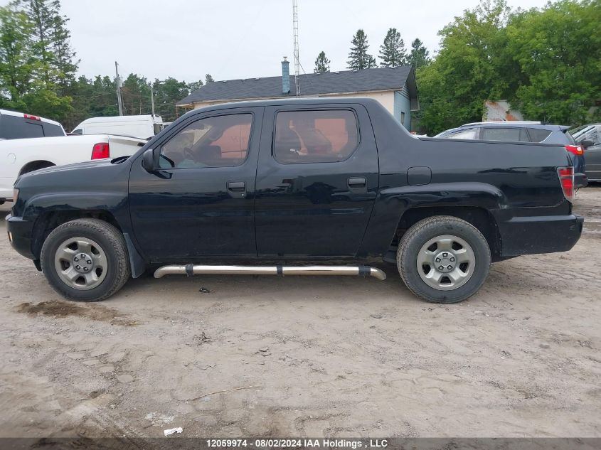 2012 Honda Ridgeline Rt VIN: 5FPYK1F28CB460628 Lot: 12059974