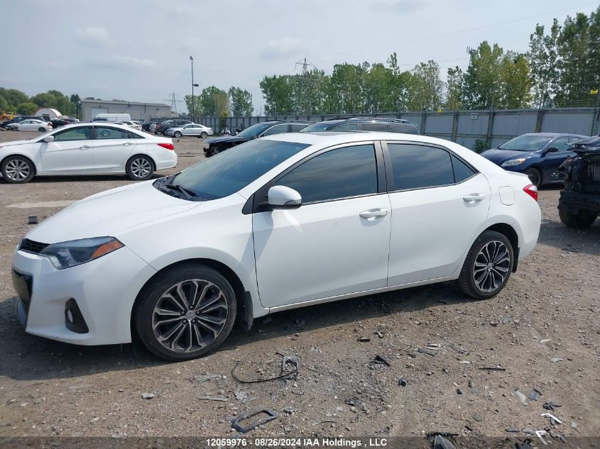 2016 Toyota Corolla L/Le/Le Pls/Prm/S/S Pls VIN: 2T1BURHE4GC559116 Lot: 12059976