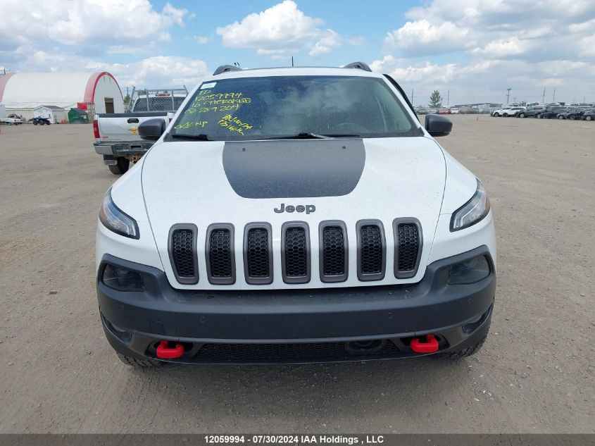 2016 Jeep Cherokee Trailhawk VIN: 1C4PJMBS0GW287204 Lot: 12059994