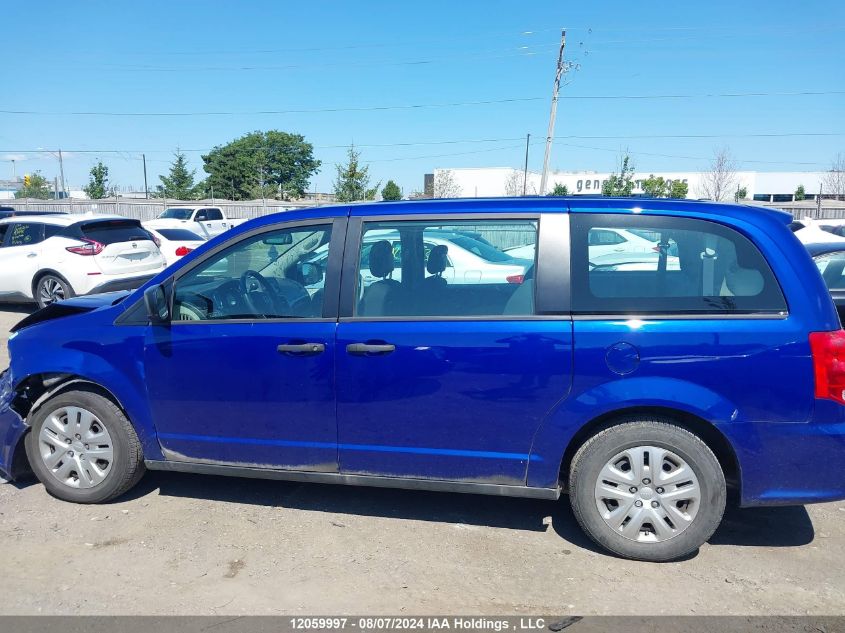 2019 Dodge Grand Caravan Se VIN: 2C4RDGBG6KR784580 Lot: 12059997