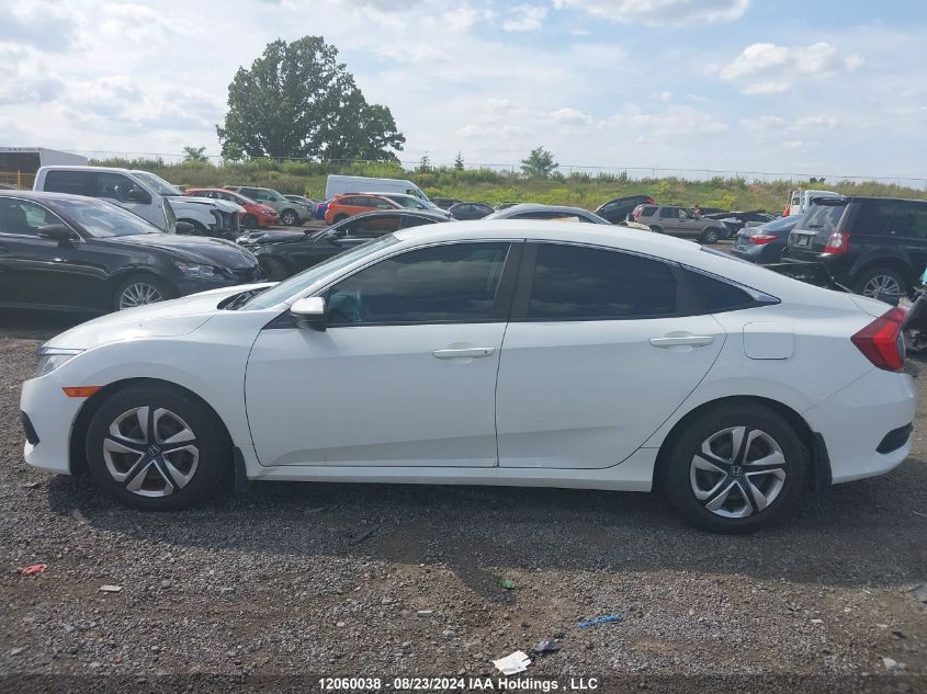 2018 Honda Civic Lx VIN: 2HGFC2F58JH001184 Lot: 12060038