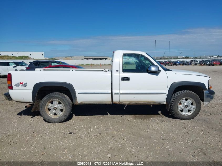 2002 GMC Sierra 1500 VIN: 1GTEK14V22Z214966 Lot: 12060043