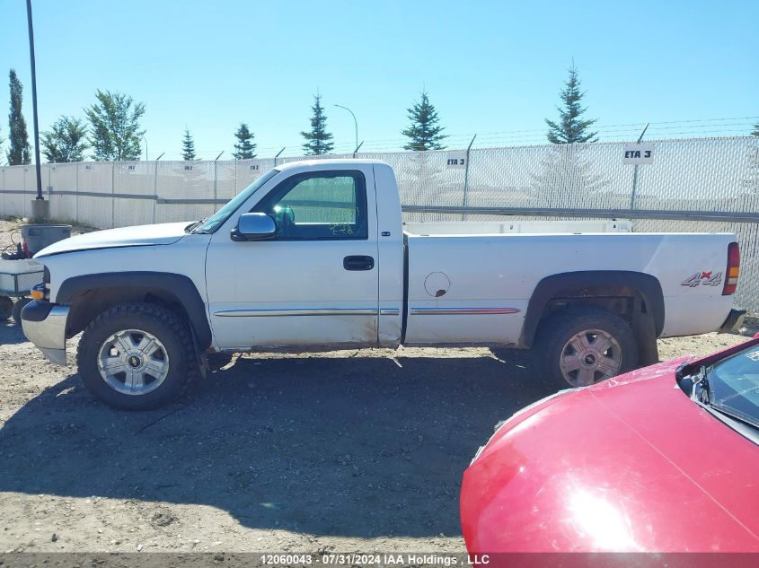 2002 GMC Sierra 1500 VIN: 1GTEK14V22Z214966 Lot: 12060043