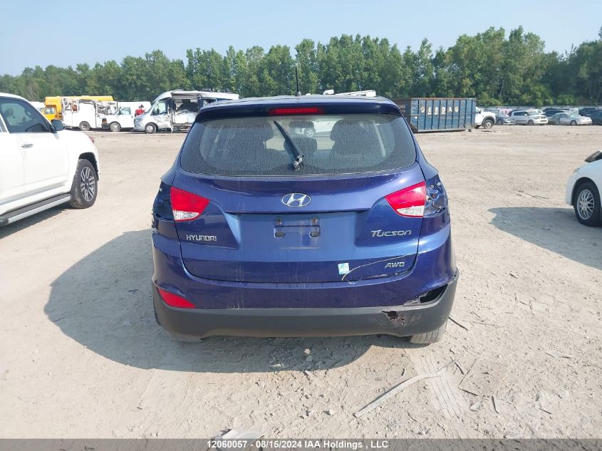 2013 Hyundai Tucson Gl VIN: KM8JTCACXDU630589 Lot: 12060057