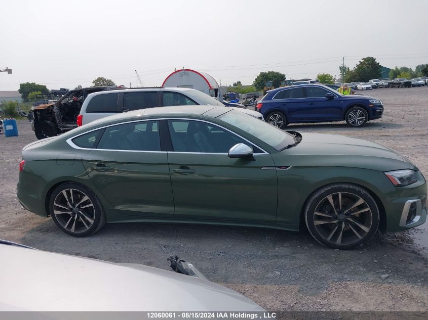 2021 Audi S5 Sportback VIN: WAUA4CF52MA010684 Lot: 12060061