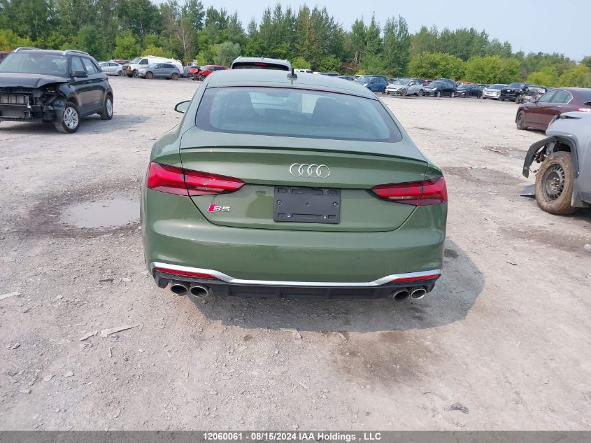 2021 Audi S5 Sportback VIN: WAUA4CF52MA010684 Lot: 12060061