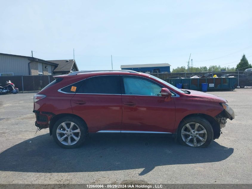 2010 Lexus Rx 350 VIN: 2T2BK1BA3AC054474 Lot: 12060066