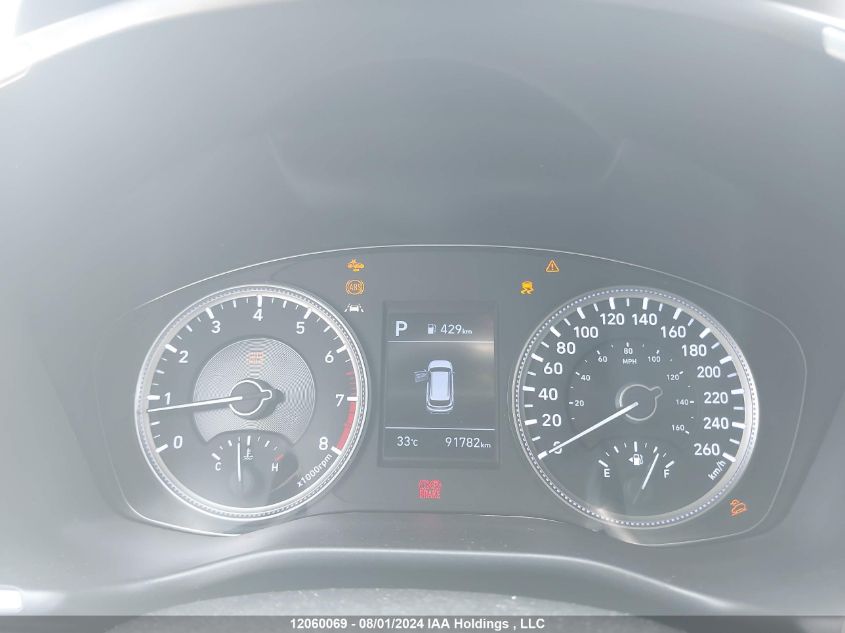 2020 Hyundai Santa Fe Preferred Awd With Sun And Leather Package VIN: 5NMS3CAD2LH160257 Lot: 12060069