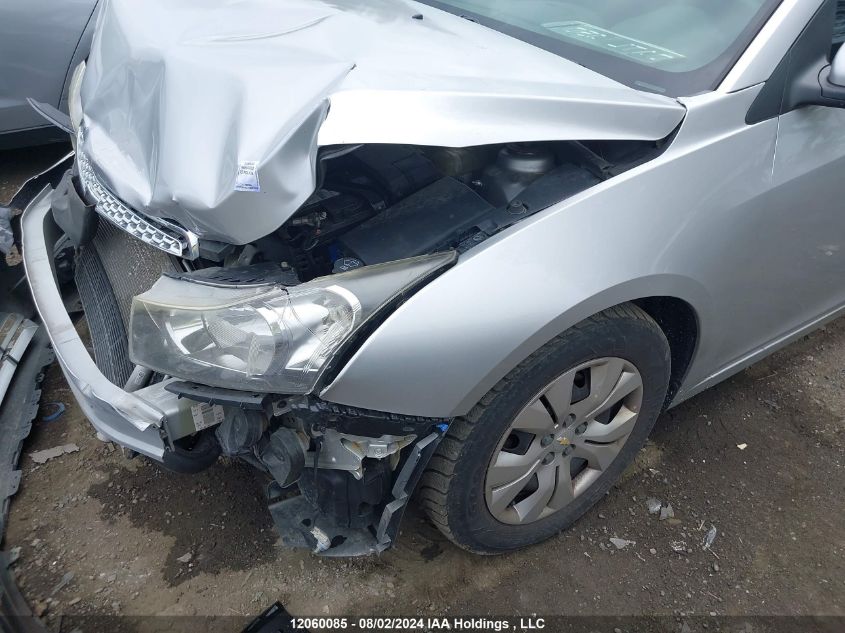 2012 Chevrolet Cruze VIN: 1G1PF5SC0C7406494 Lot: 12060085