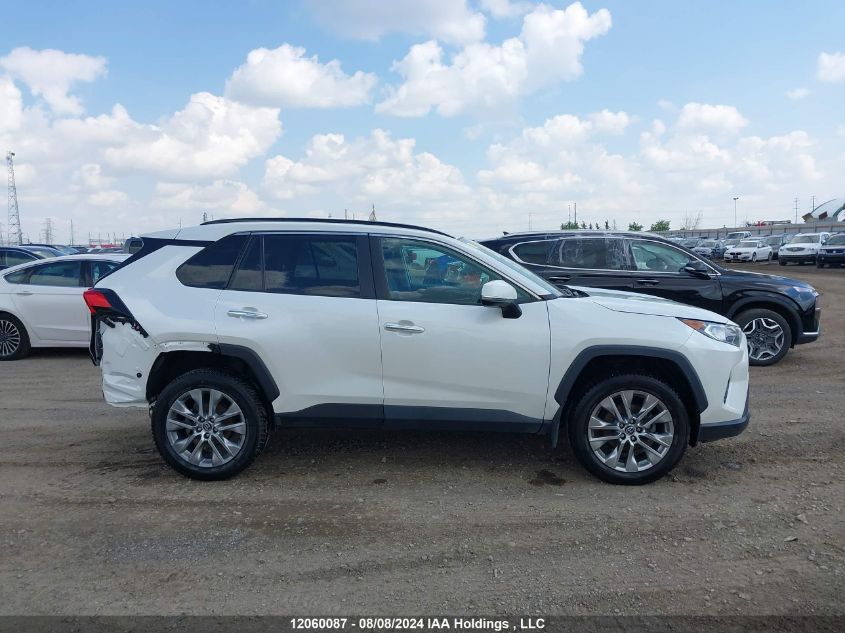 2019 Toyota Rav4 Limited VIN: 2T3D1RFV1KW044383 Lot: 12060087