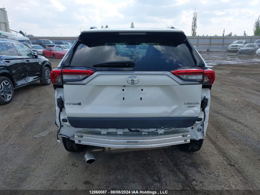 2019 Toyota Rav4 Limited VIN: 2T3D1RFV1KW044383 Lot: 12060087