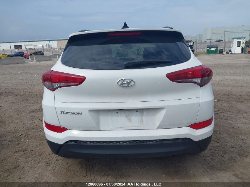 2018 Hyundai Tucson Limited/Sport And Eco/Se VIN: KM8J33A42JU607585 Lot: 12060096