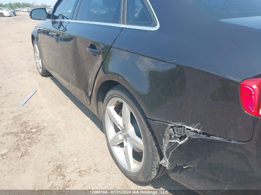 2011 Audi A4 VIN: WAUFFCFL1BN055653 Lot: 12060104