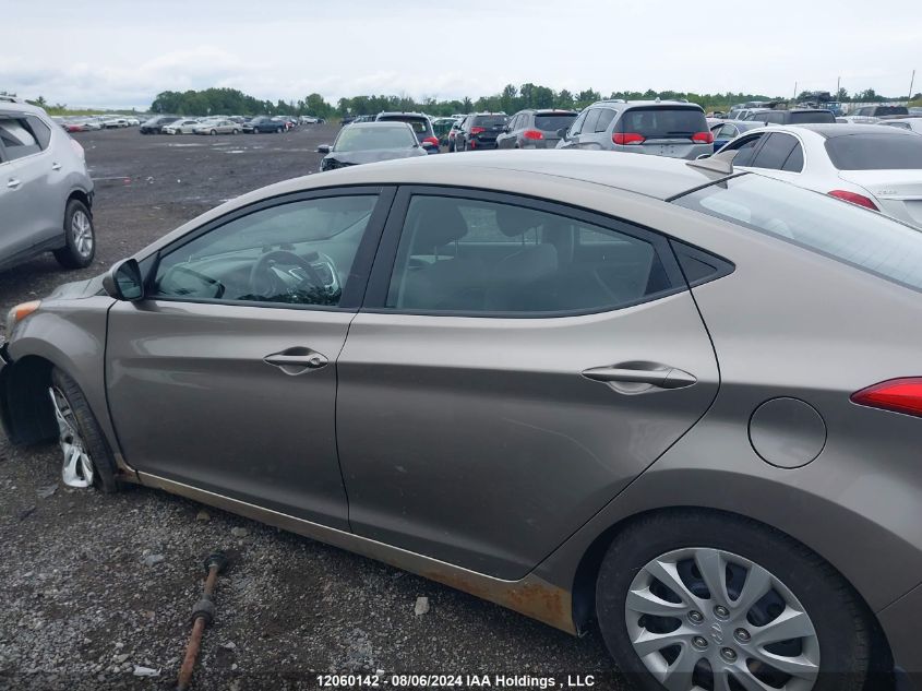 2012 Hyundai Elantra Gls/Limited VIN: 5NPDH4AE1CH066253 Lot: 12060142