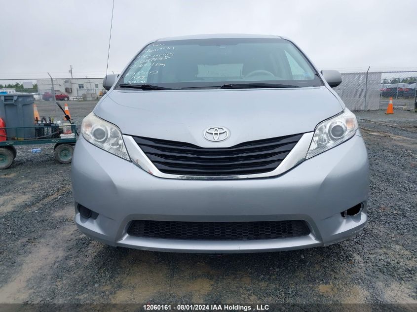 2014 Toyota Sienna Le VIN: 5TDJK3DC8ES087638 Lot: 12060161