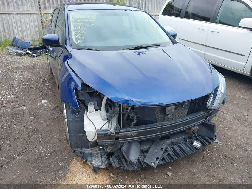 2019 Nissan Sentra VIN: 3N1AB7AP7KY298464 Lot: 12060178