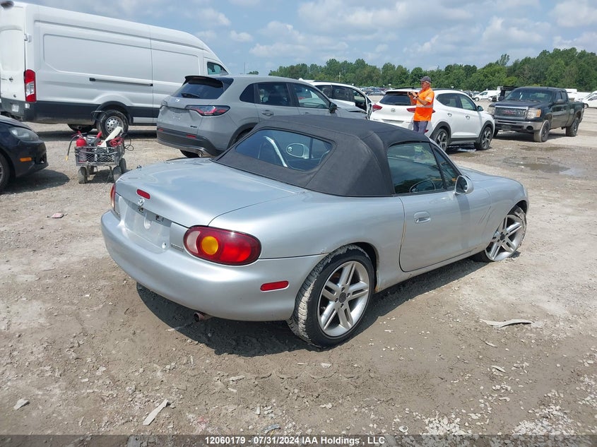 2000 Mazda Mx-5 Miata VIN: JM1NB3531Y0147816 Lot: 12060179