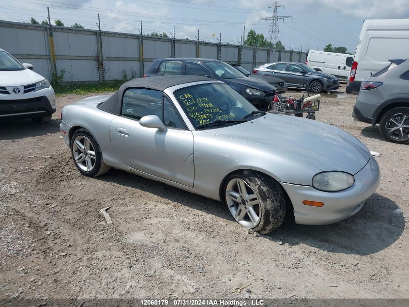 2000 Mazda Mx-5 Miata VIN: JM1NB3531Y0147816 Lot: 12060179