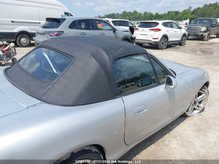 2000 Mazda Mx-5 Miata VIN: JM1NB3531Y0147816 Lot: 12060179