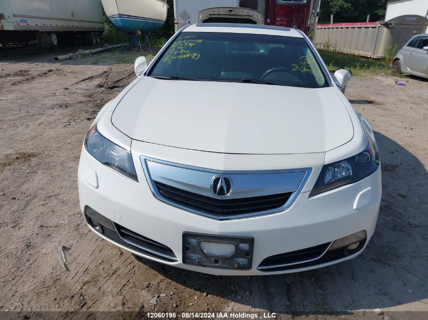 2012 Acura Tl VIN: 19UUA9F26CA803374 Lot: 12060198