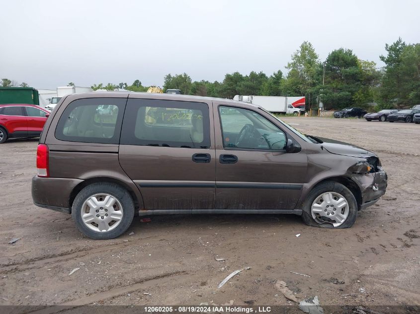 2008 Chevrolet Uplander Ls VIN: 1GNDU23WX8D170749 Lot: 12060205