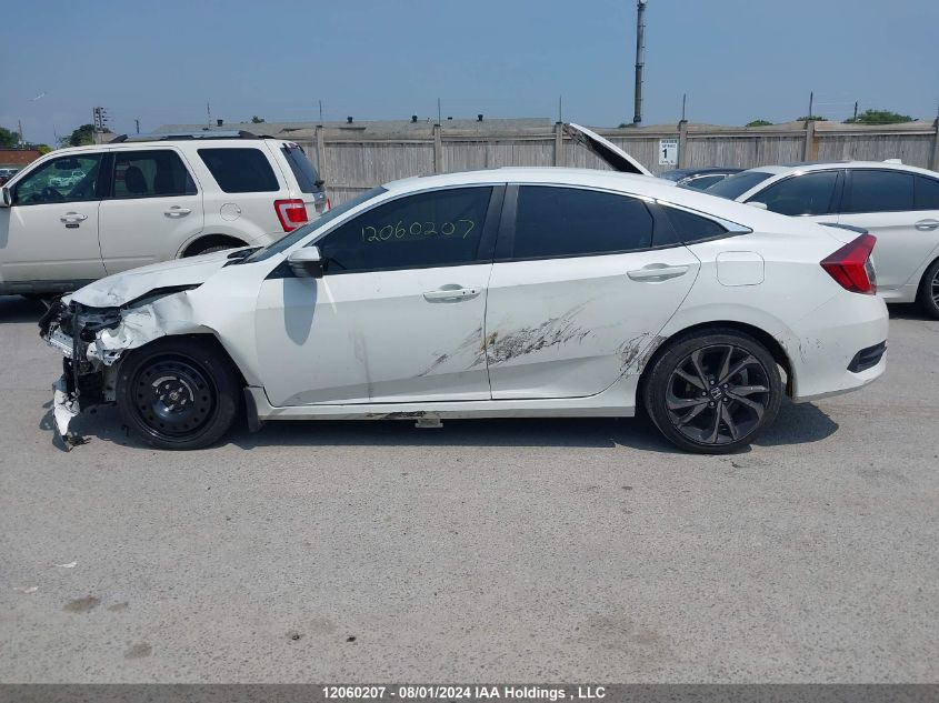 2019 Honda Civic Sedan VIN: 2HGFC2F80KH017598 Lot: 12060207