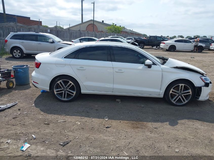 2020 Audi A3 Sedan VIN: WAUAUGFF3LA007145 Lot: 12060212